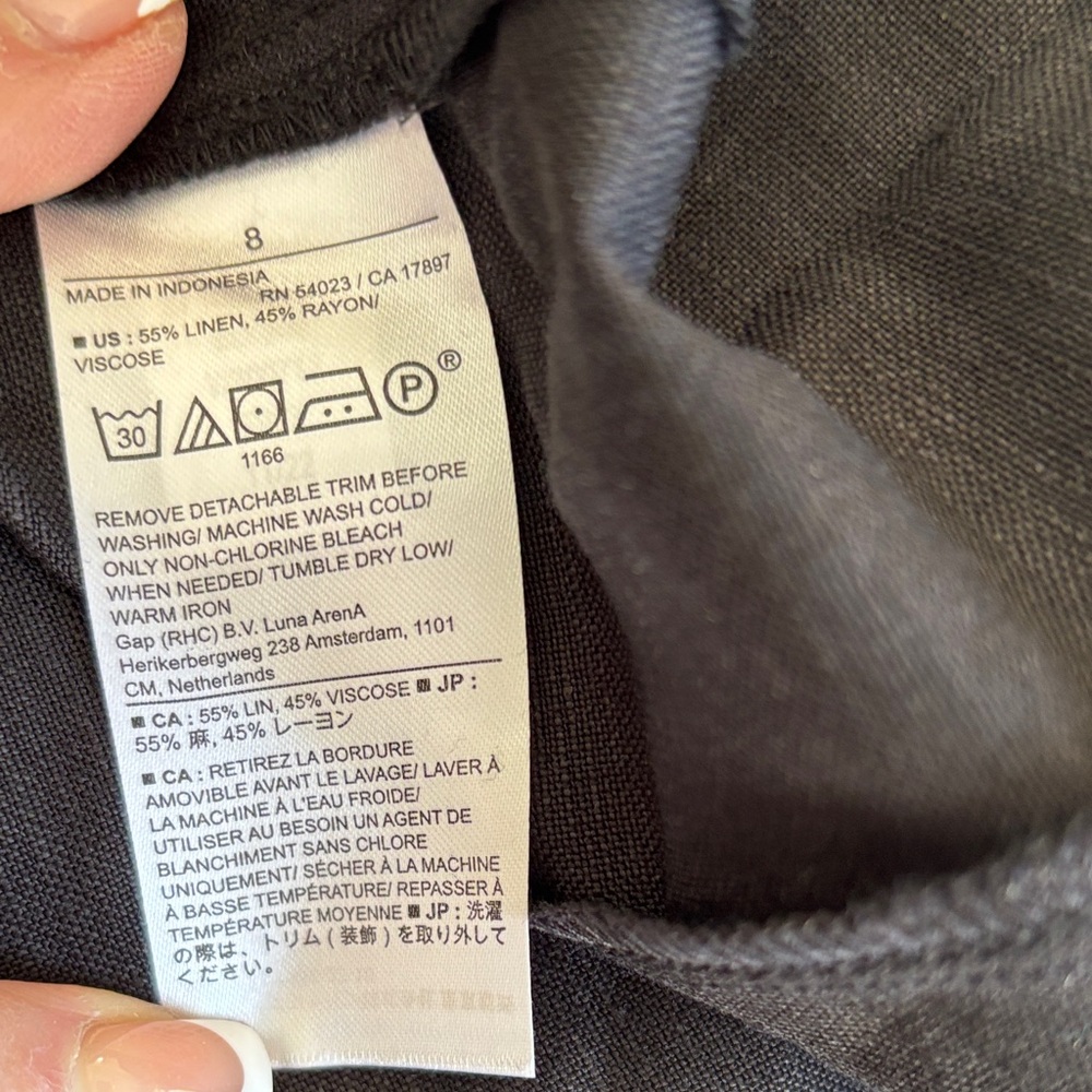 Banana Republic Strapless Black Midi Dress - Picture 7 of 7